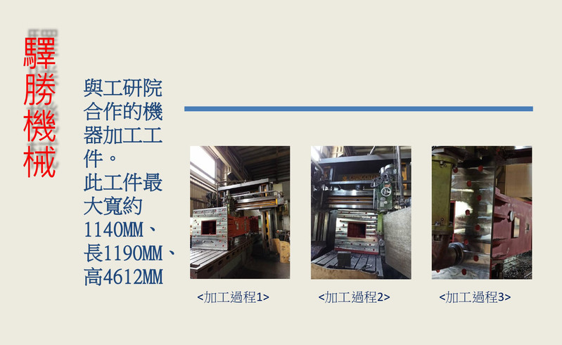 龍門銑床 龍門柱加工 1